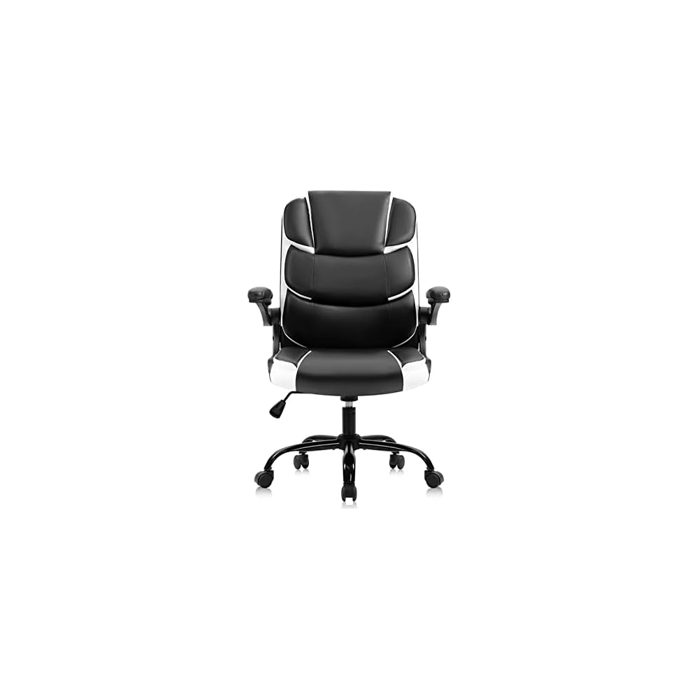 Ergonomic Swivel Chair Household Home Comfortable Can Lie Down, Lift(Black)