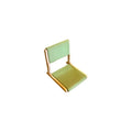 Dormitory Legless Chair Floor Chair Wooden Foldable Fabric Cushion Back Support Lazy Tatami 45X51X46CM(Size:45X51X46CM,Color:B)