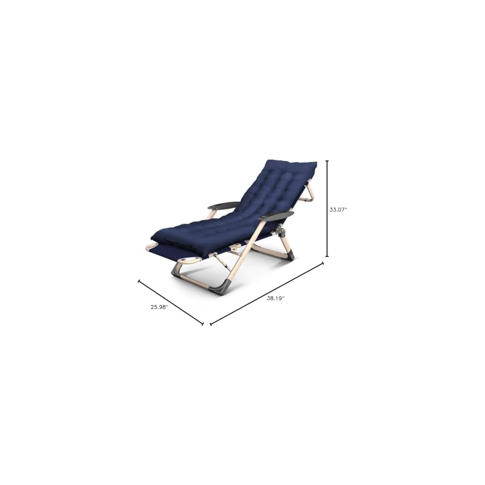 Recliner Foldable Adjustable Headrest Home Office Nap Garden Camping (Color : T12) Colour:T5 (Color : T3) (T11)