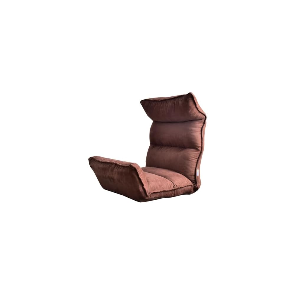 LSLYTQ Floor Chair, Floor Sofa Chair Gaming Chair with 14 Adjustable Position, Padded Back Support Floor Cushioned Seat, Folding Lazy Chair Small Sofa for Meditation, Reading, Resting Meditation