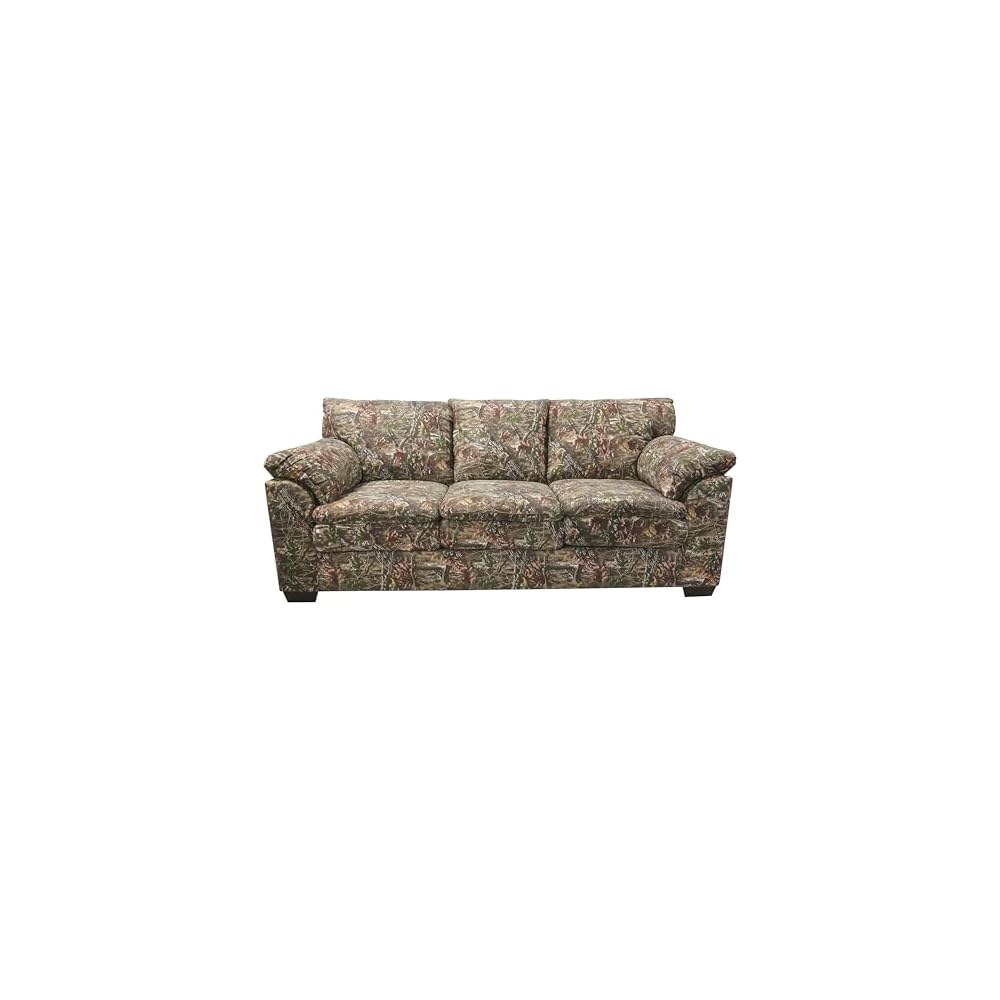 Model 8-010-A452V3 Sofa in Superflauge Camo Fabric