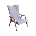 Renovation House s Recliner Wood Single Sofa Chair Furniture Lounge Chair Solid Wood Chair Foot Living Room Bedroom Chair