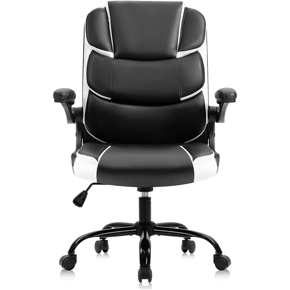 Ergonomic Swivel Chair Household Home Comfortable Can Lie Down, Lift(Black)