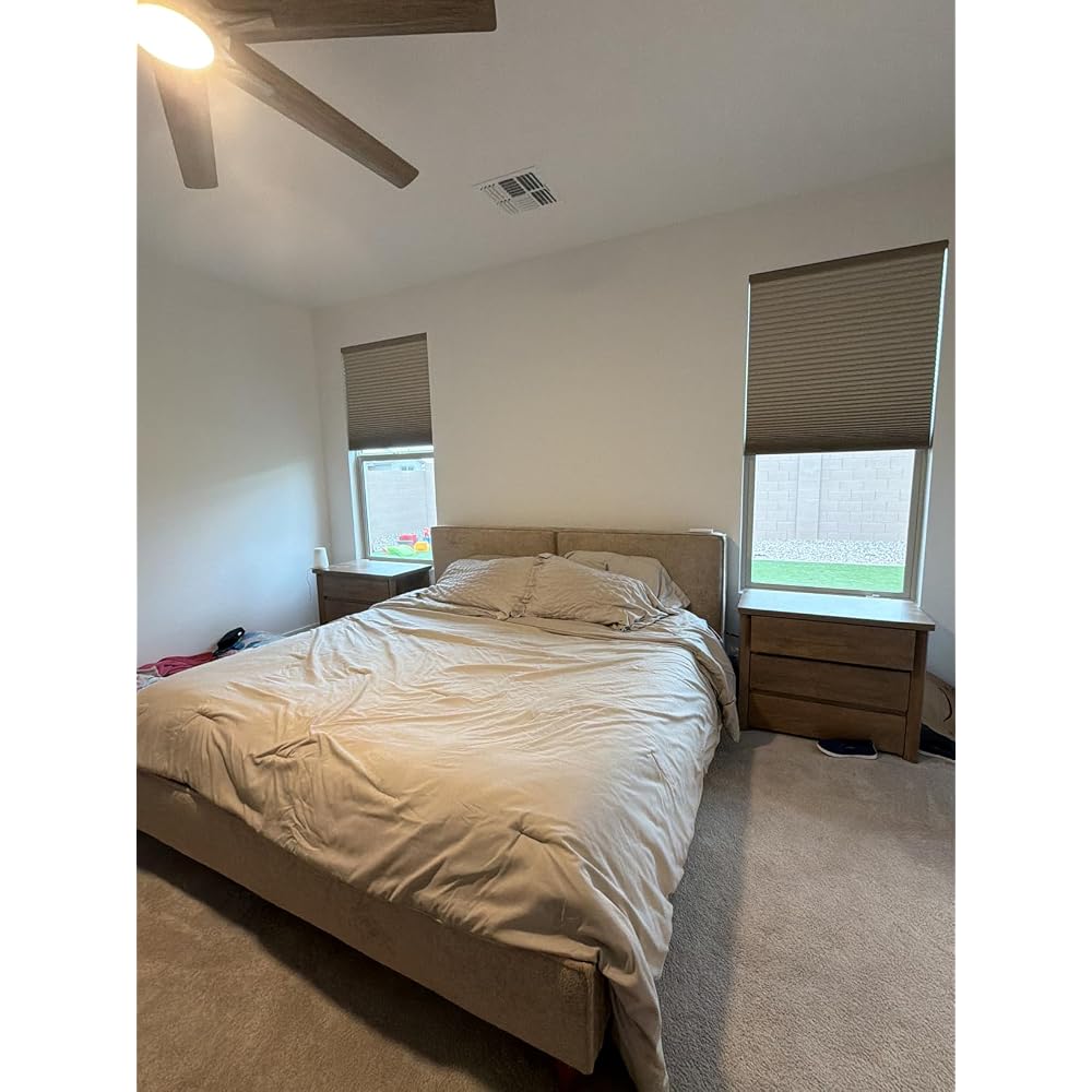 Luxury King Size Upholstered Platform Bed Frame with 7" Thick Padded Headboard, Plush Velvet-Like Fabric, 45 Wooden Slats Support, Wood-Look Legs, No Box Spring Needed, Beige